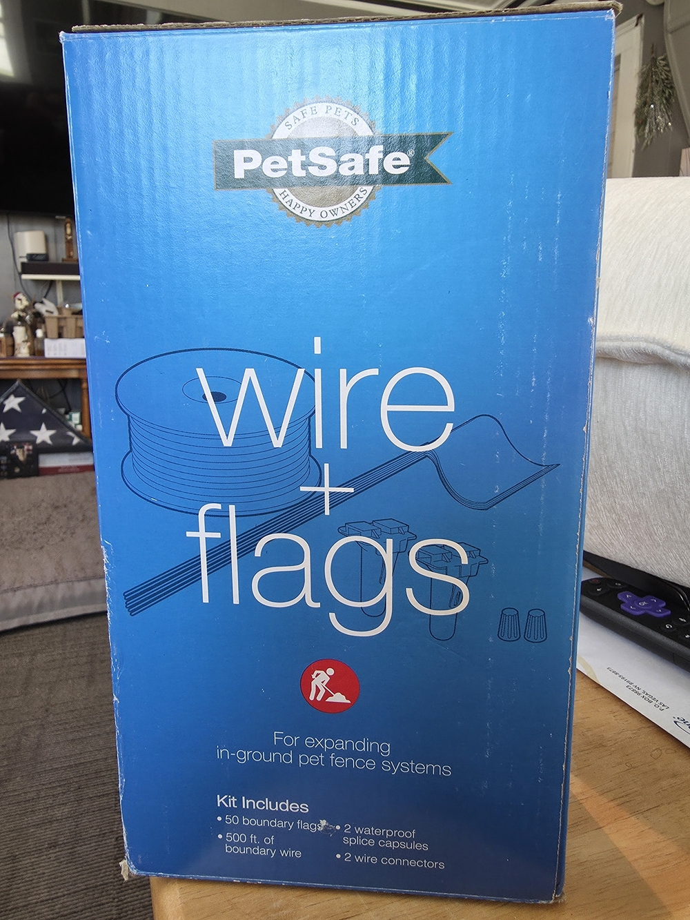 PetSafe Wire + Flags In-Ground Fence Expansion Kit NWT Sealed